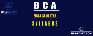 Read more about the article BCA First Semester Syllabus