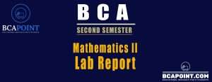 Read more about the article BCA Second Semester Mathematics II (CAMT154) Lab Report