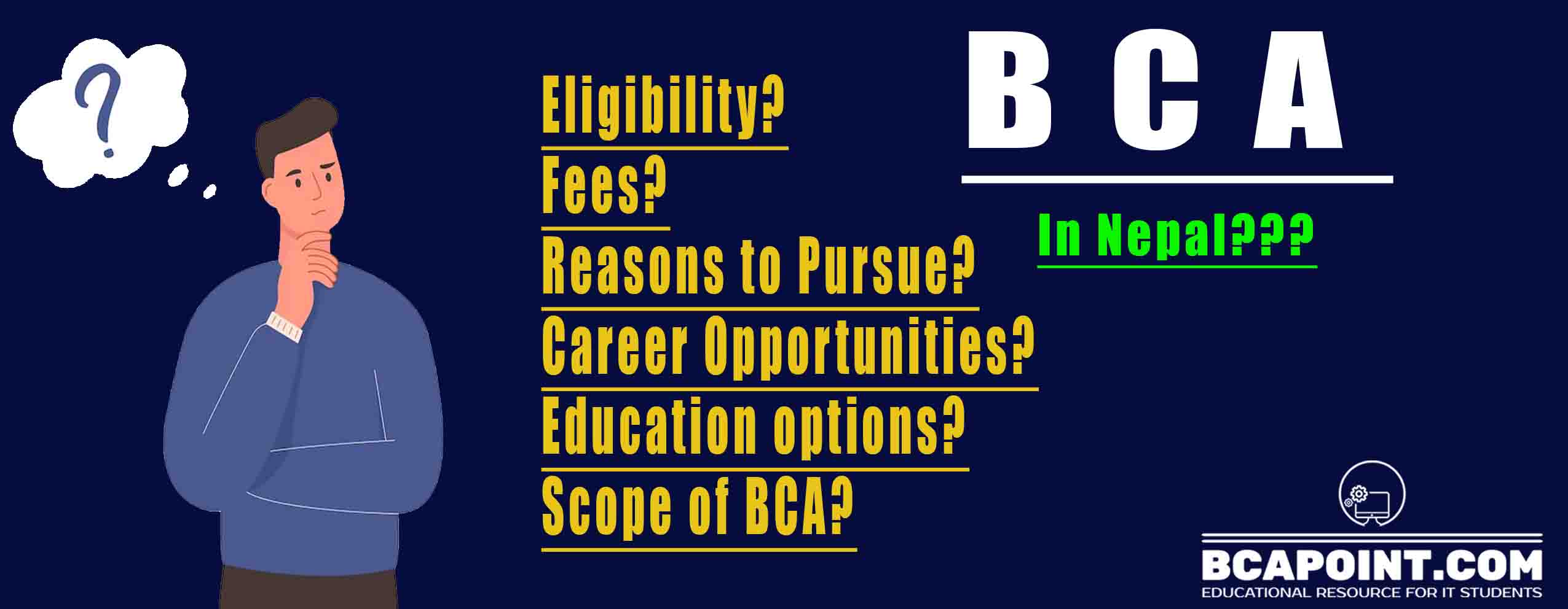 You are currently viewing BCA in Nepal Bachelor in Computer Application  2023