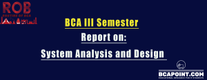Read more about the article SAD Lab Report BCA Third Semester System Analysis and Design